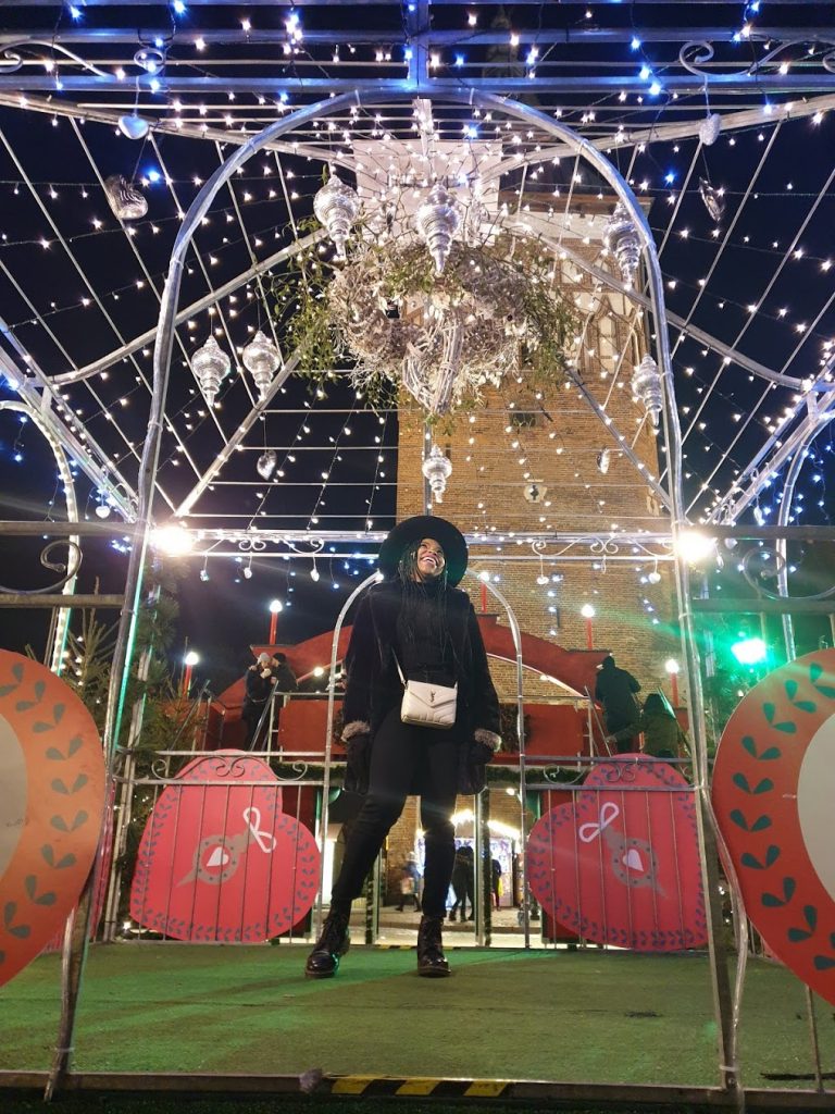 Black British Woman in Poland