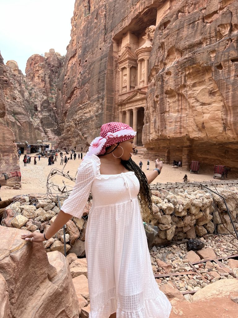 A Jordan Travel Guide: 7 Days in Amman, Petra, Wadi Rum and the Dead Sea Black British Woman in Petra