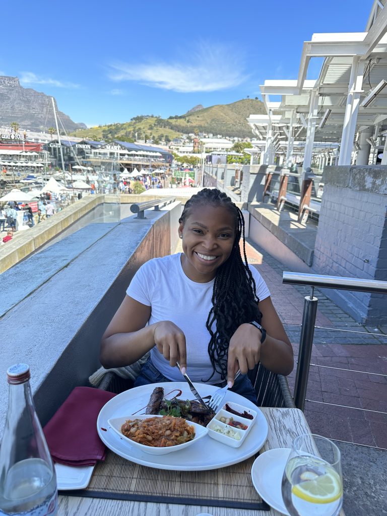 Black British Woman in South Africa 