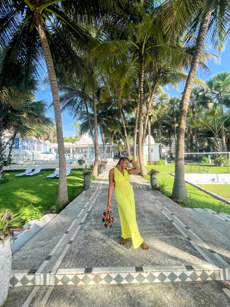 Black British Woman in The Gambia Travel Guide for The Gambia