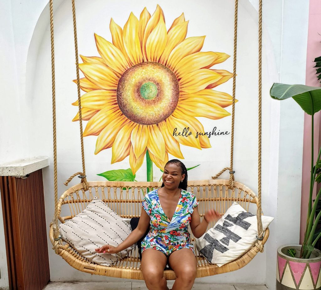 Black British Solo in Bali