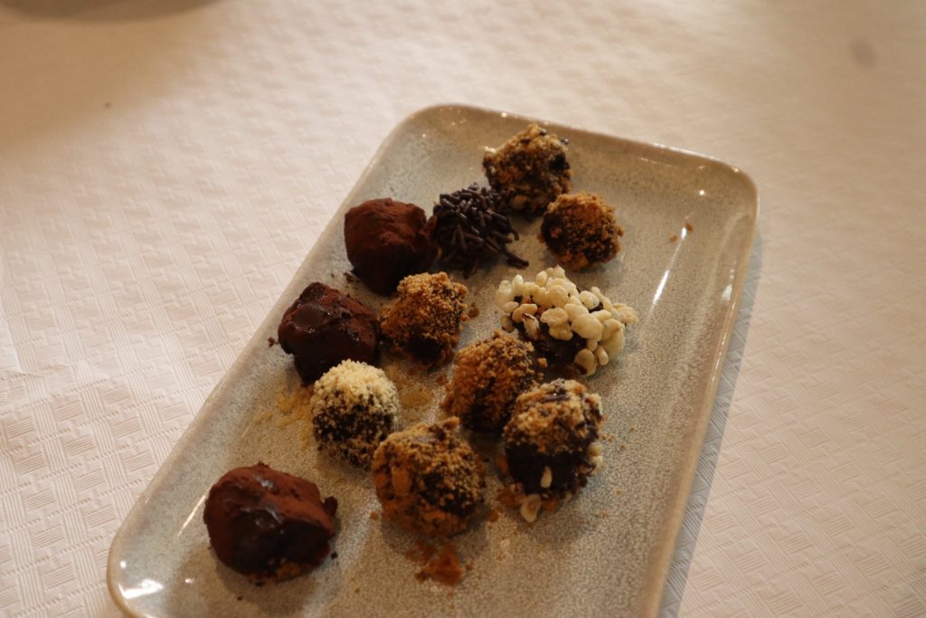 Belgian Chocolate Truffles  with rice crispys 