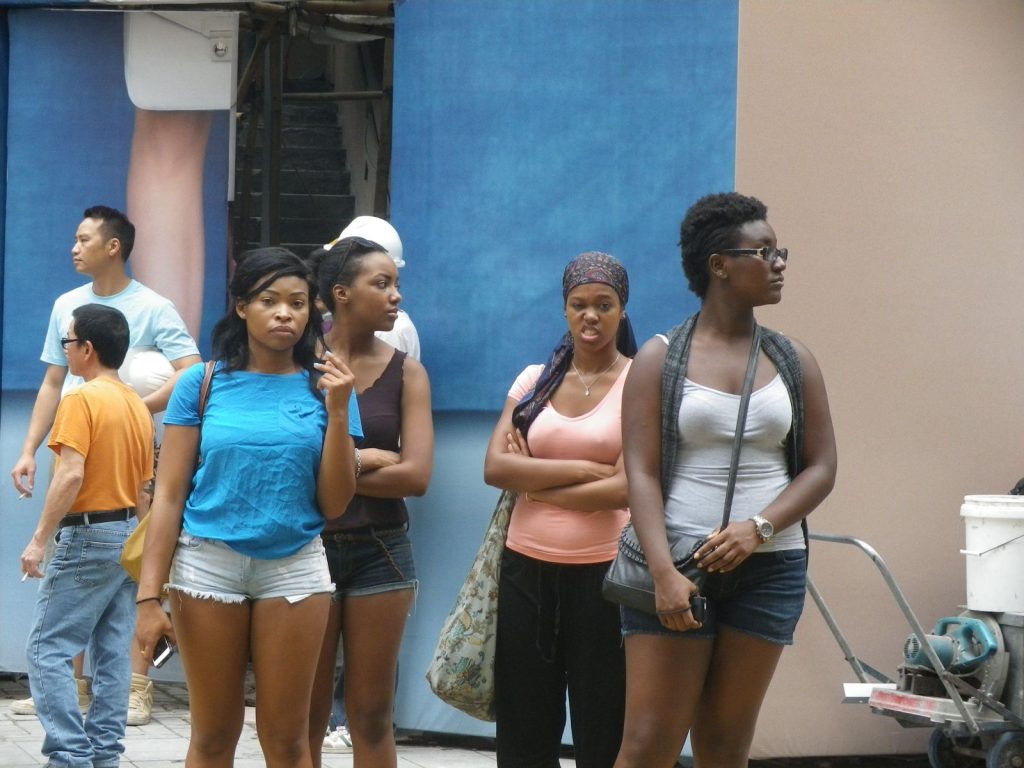 Black women in Hong Kong