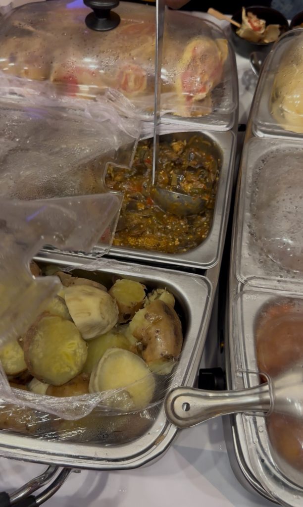 sweet potato at the Festival of African Cuisine