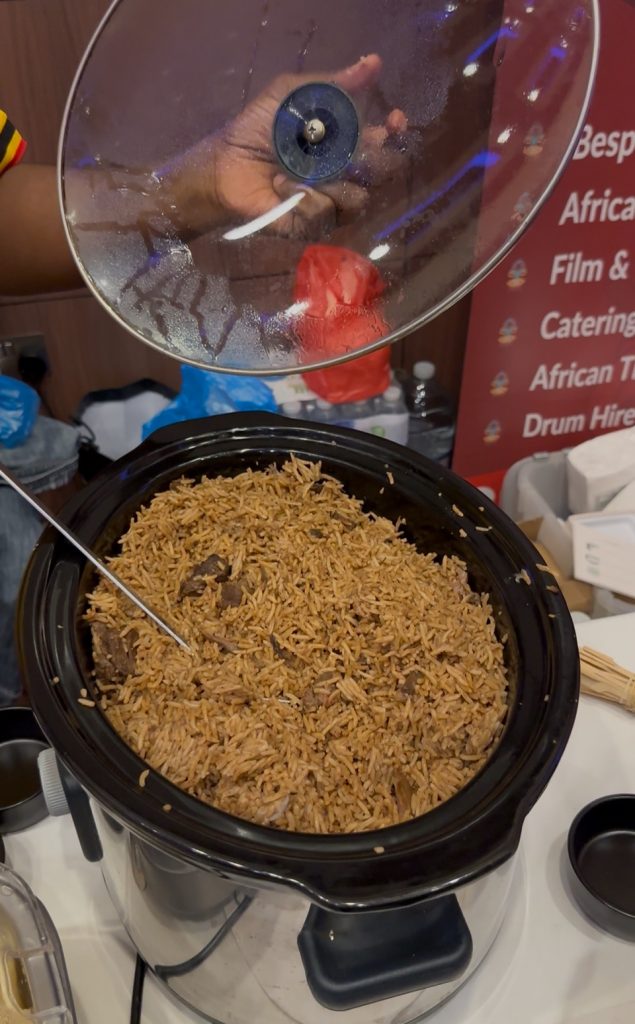 rice at the Festival of African Cuisine