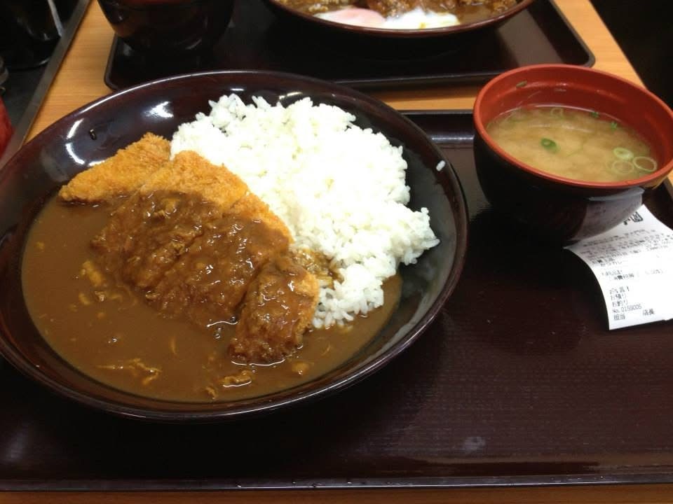 Katsu curry in Japan 