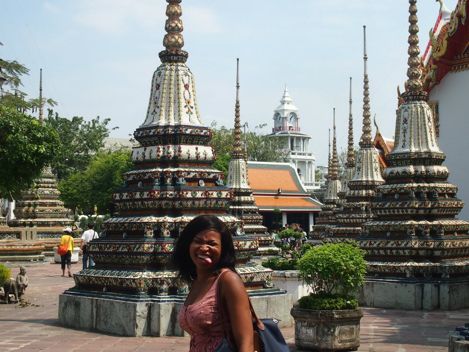 Black British woman travelling solo to Thailand 