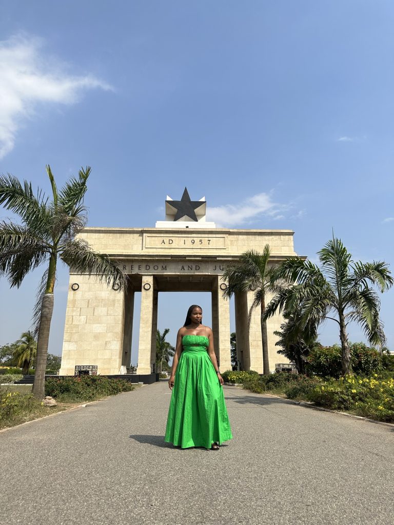 Black British women in Ghana 