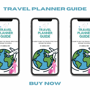 Home Travel Planner & Guide Worksheets