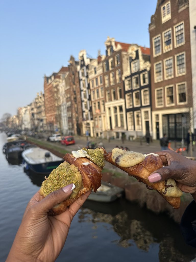 Amsterdam Travel Guide: 3 Amazing Days in Amsterdam Where to Eat, Stay & Do pistachio croissant