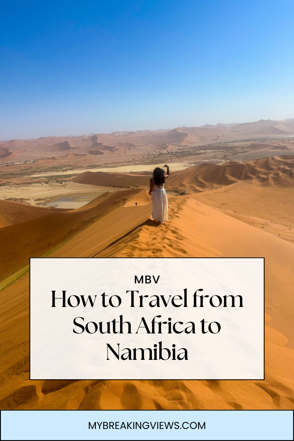 travel from south africa to namibia